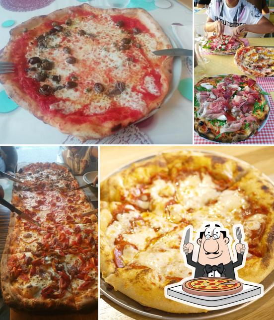 A Pizzeria Aria 5, puoi provare una bella pizza