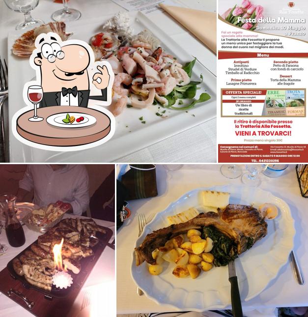 Platti al Antica Trattoria Alla Fossetta