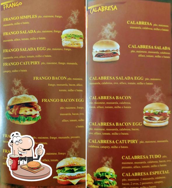 Consiga um hambúrguer no Top Burguer