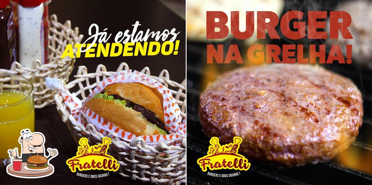 Os hambúrgueres do Fratelli Burgers e Dogs irão saciar diferentes gostos