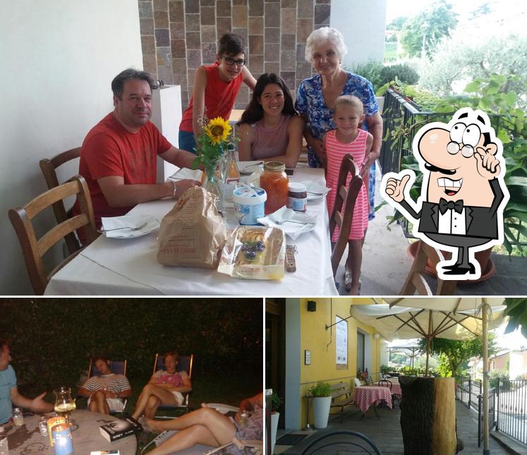 Gli interni di Trattoria Ai Colli Storici