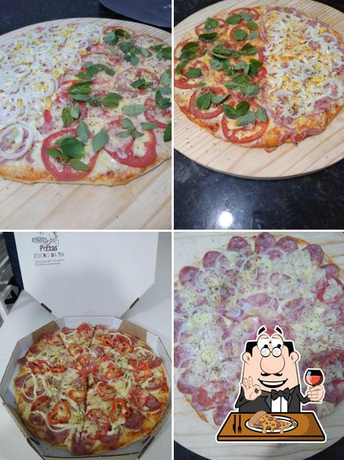 Escolha diversos tipos de pizza