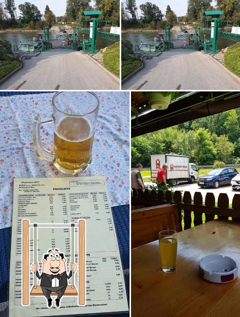 The photo of play area and drink at Okrepcevalnica Brod