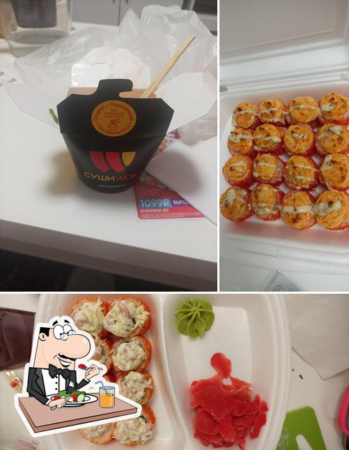 Еда в "Суши Wok"