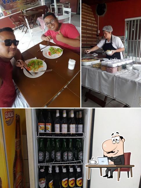 Entre diversos coisas, interior e cerveja podem ser encontrados no Varanda's Grill