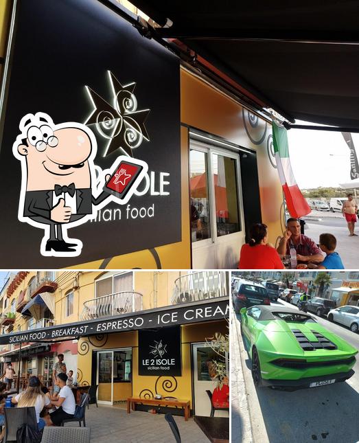 Здесь можно посмотреть фото кафе "Le 2 Isole - Sicilian Food"