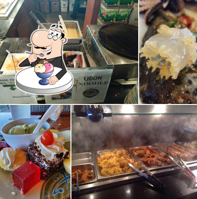 Kumo Japanese Seafood Buffet tiene numerosos postres