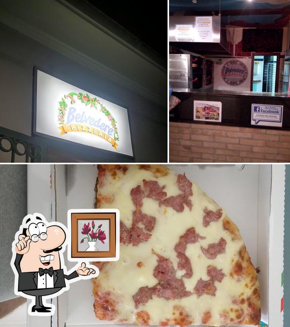 Tra le varie cose da Pizzeria Belvedere • Mazzo di Rho si possono trovare la interni e pizza