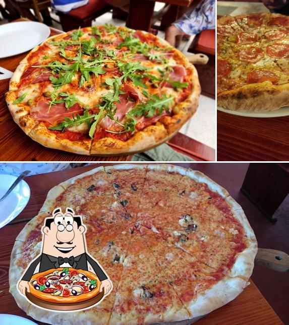 Essayez des pizzas à Pizzeria Gustirna