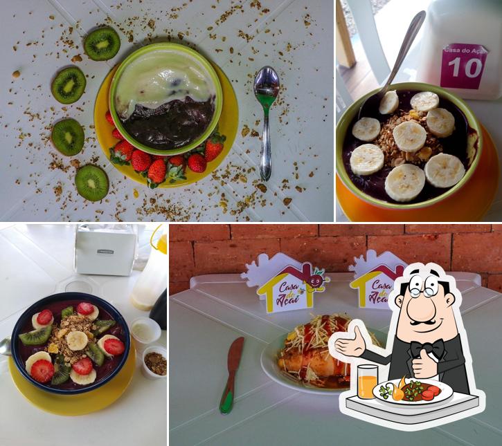 Platos en Casa do Açaí
