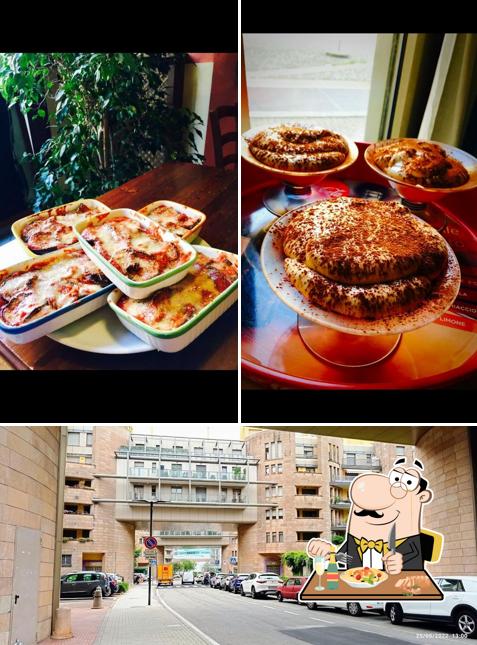 La foto di cibo e esterno da East Tower Cafe' S.A.S. Di Favazza Dario & Co