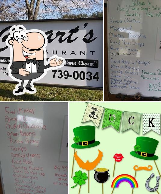 Cowart's Family Dining in Claxton Restaurant menu and reviews