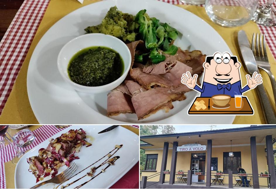 La immagine di cibo e esterno da Ristorante Cafè Tiro a Volo