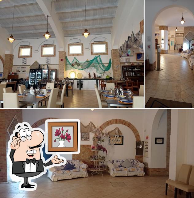 Gli interni di Ristorante Marmoreo Borgo Del Mazzaro di Giovanna Marmoreo