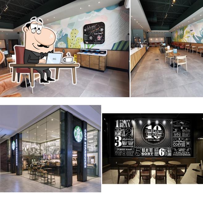 Découvrez l'intérieur de Starbucks