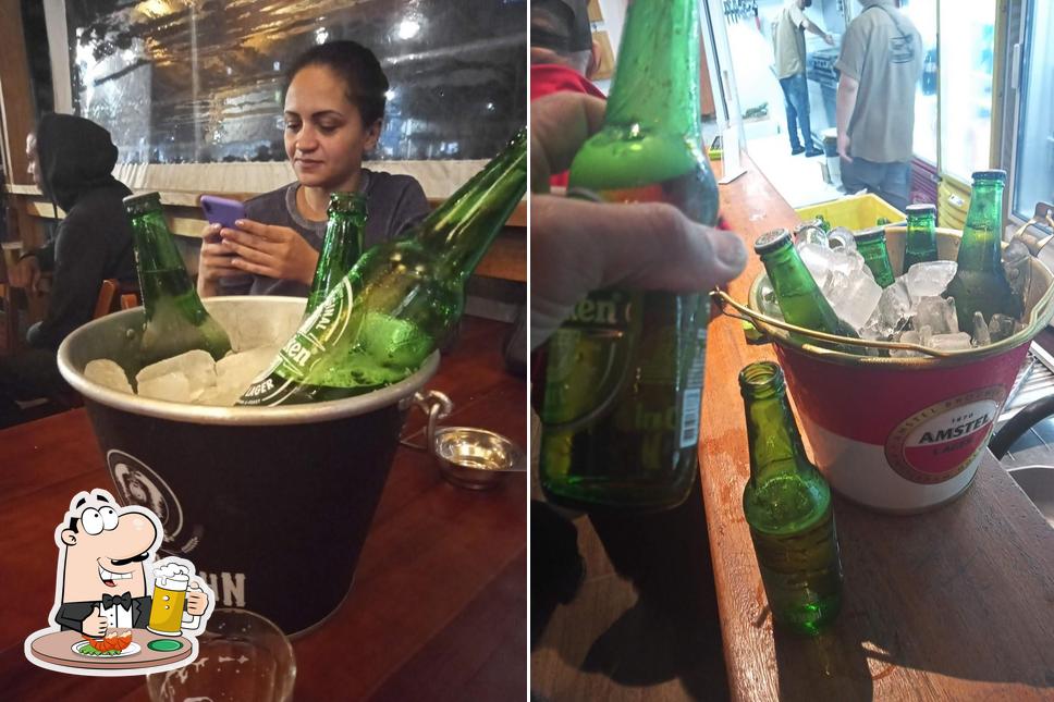 Bar Brazão serve uma seleção de cervejas