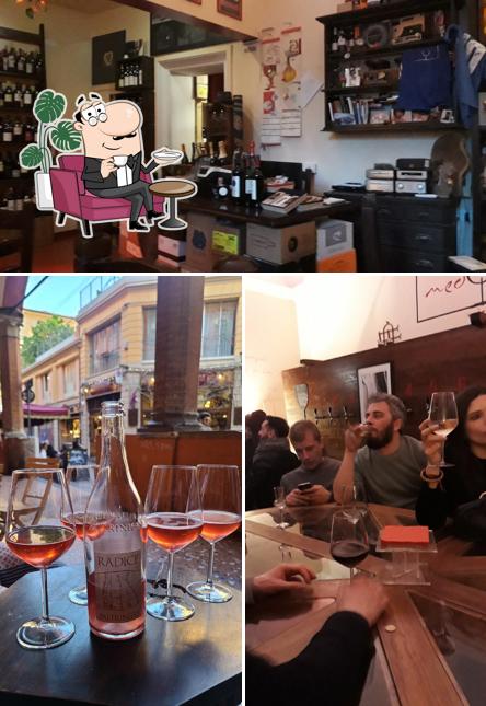 Gli interni di Medulla Vini