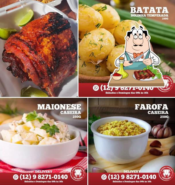 Costelas de porco em Frangonese Pizzaria e Rotisseria Taubaté