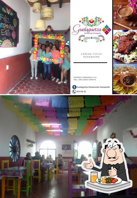 Check out the picture depicting food and interior at Guelaguetza Restaurante Oaxaqueño