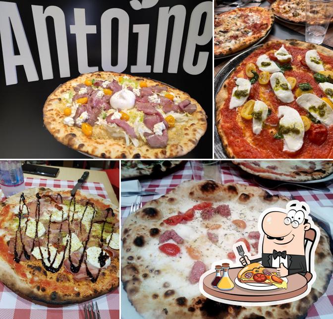 A Pizzeria Antoine di Saverio Loconte, puoi goderti una bella pizza