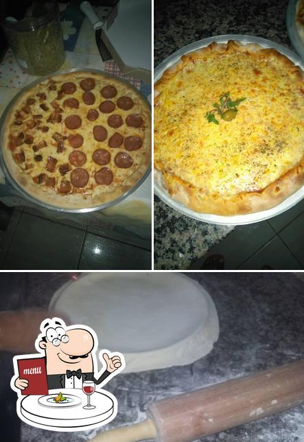 Comida em Griff da Pizza