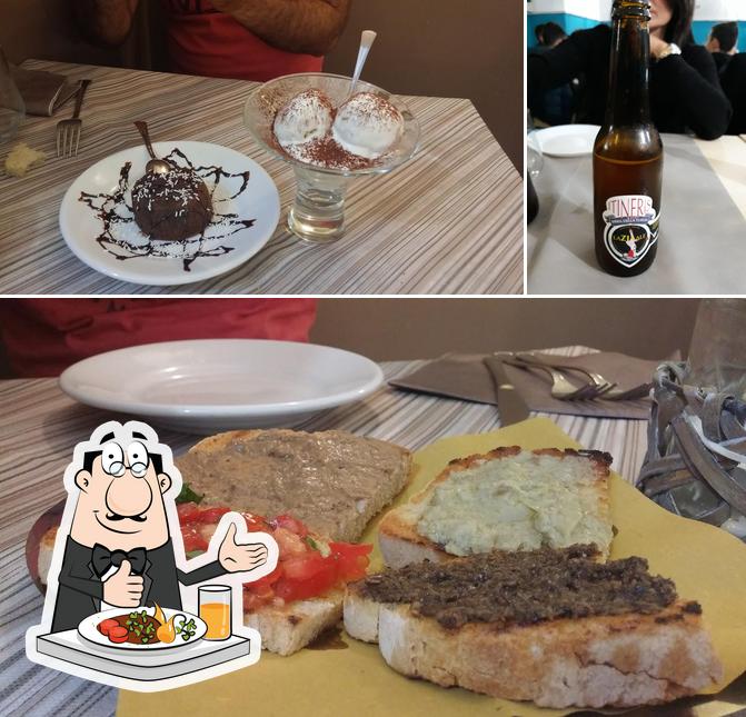 Tra le diverse cose da La Taverna Degli Ussari si possono trovare la cibo e birra