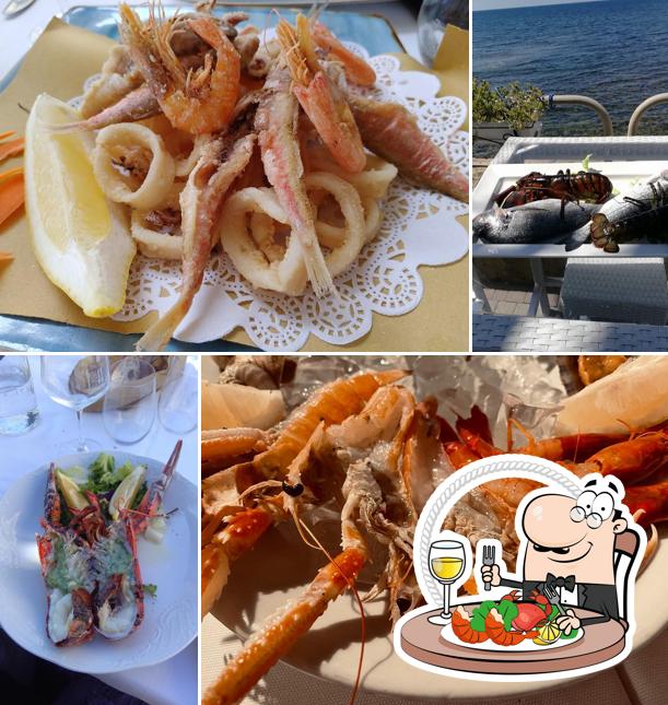 Gli ospiti di Ristorante Caprasecca Al Mare possono provare diversi pasti di mare