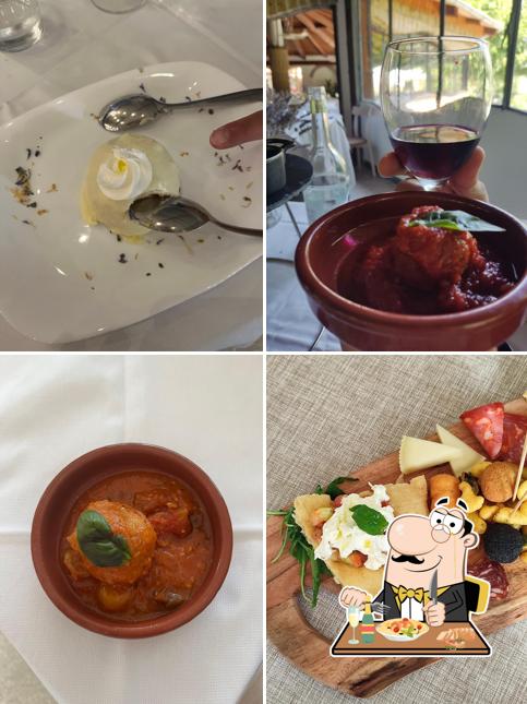 Cibo al Ristorante Donna Rachele