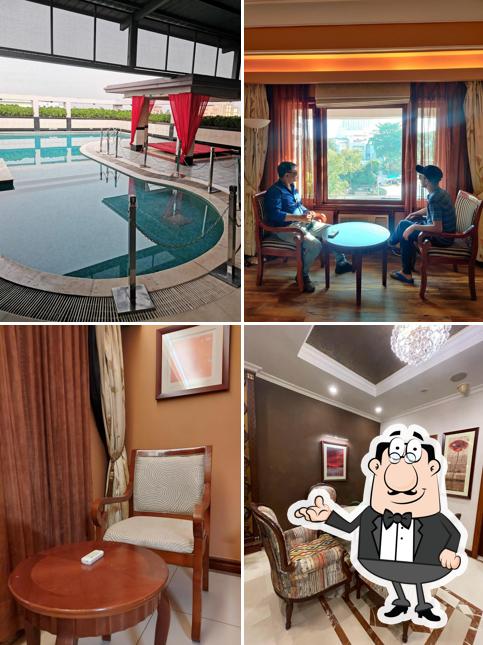 The interior of Suryansh hotels and resorts
