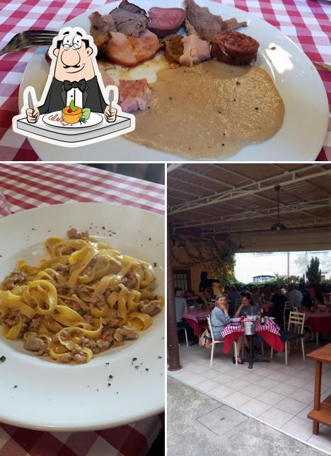 Platti al Trattoria al Portego