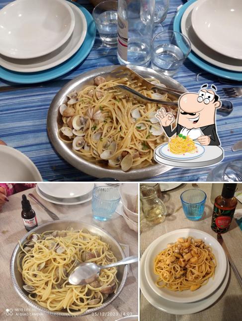 Spaghetti alla carbonara al Trattoria Ragno
