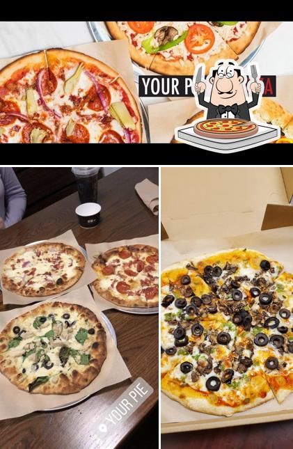 Попробуйте пиццу в "Your Pie Pizza"