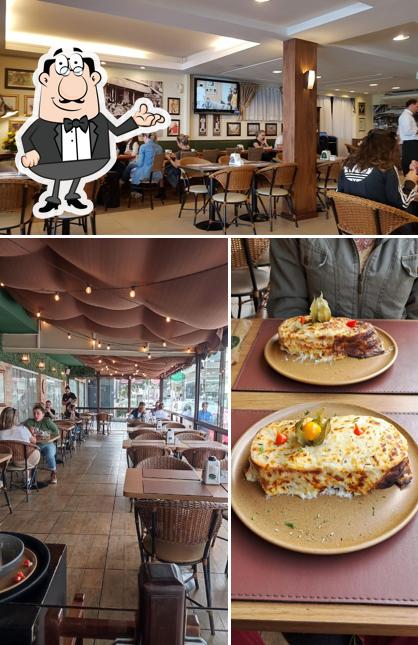 Veja imagens do interior do Café Paris