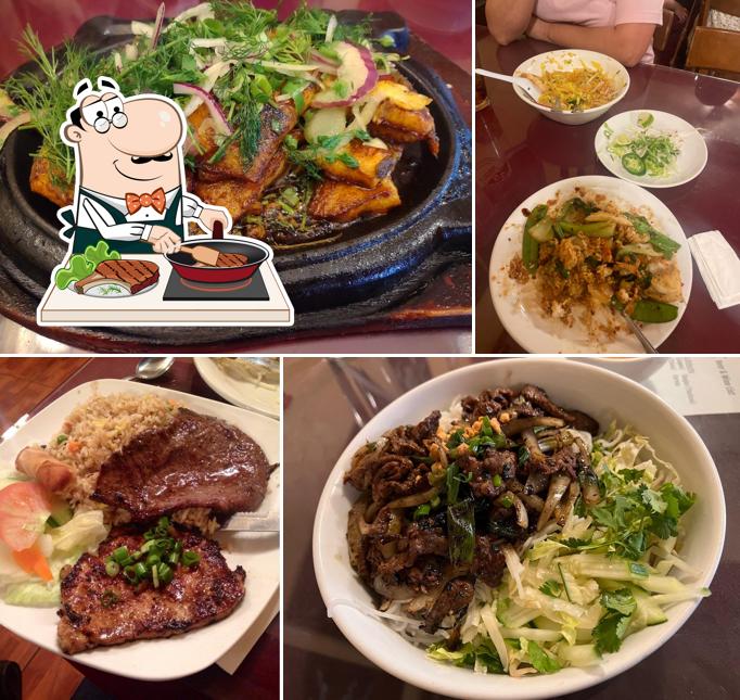 Try out meat dishes at Little Saigon Restaurant