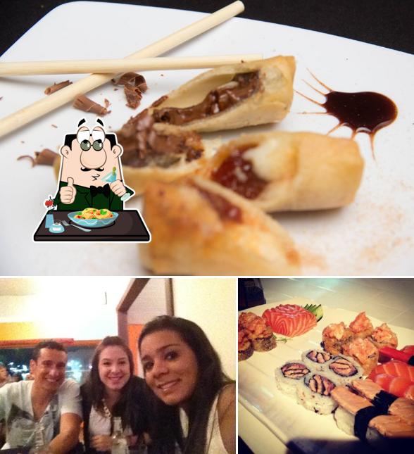 Las fotos de comida y barra de bar en Anexo Sushi