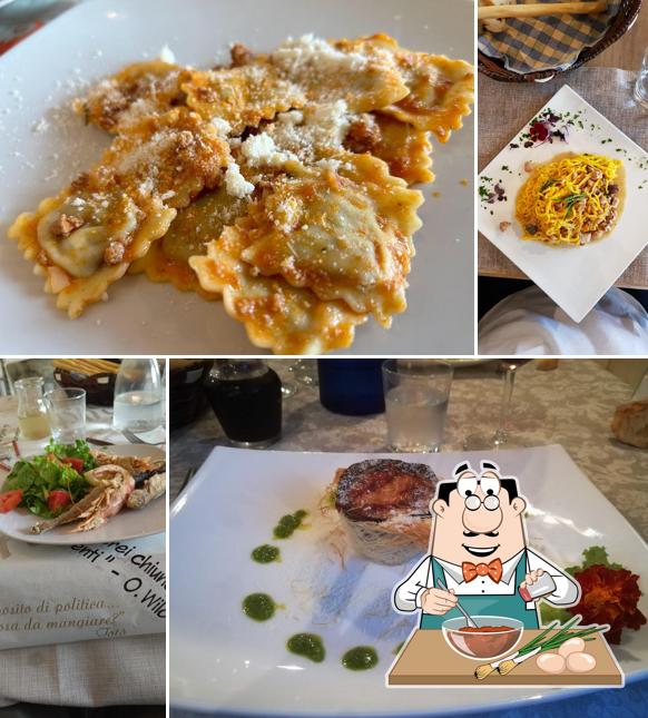 Ravioli al Antica Trattoria Dei Due Cavalli