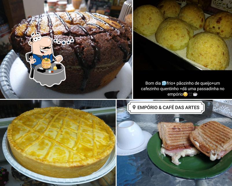 Platos en Empório & Café Das Artes