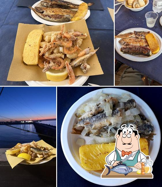 Salmone grigliato al Ittiturismo La Dosana