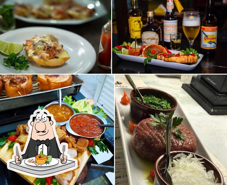 Platos en Boteco da Visconde