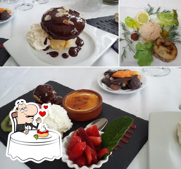 Restaurant Le Dauphin propose une sélection de desserts