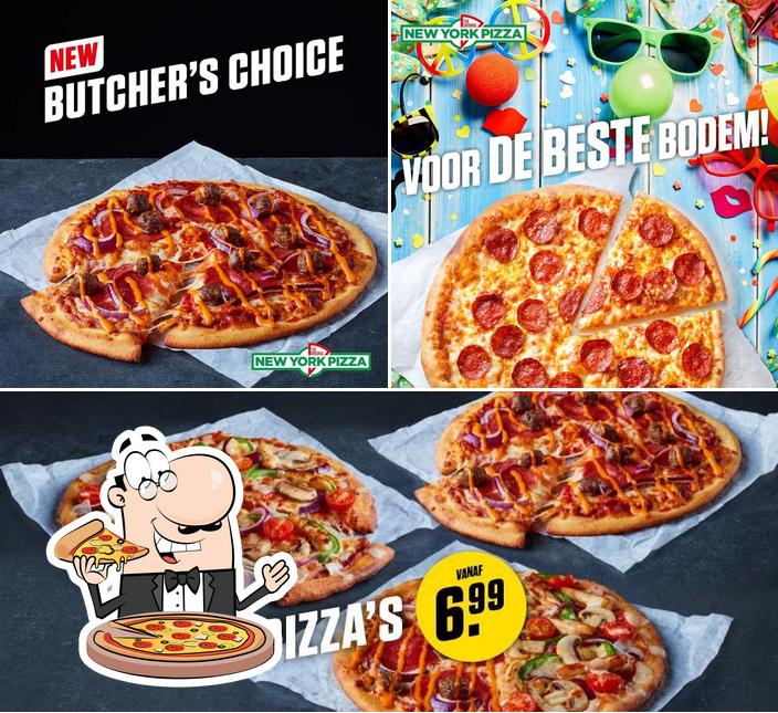 Elige una pizza en New York Pizza