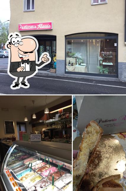 Gli interni di Pasticceria Alessia