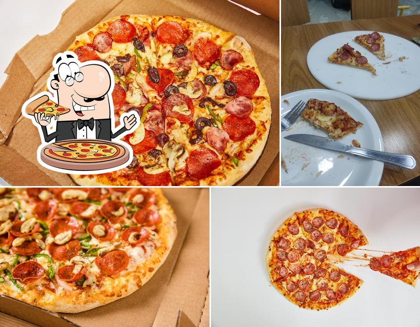 Consiga pizza no Domino's Pizza - Bangu