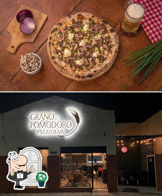 O exterior do Grano&Pomodoro Pizza Bar