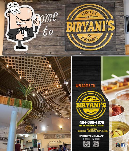 House of Biryanis and Kebabs Malvern PA in Malvern Restaurant menu