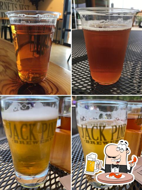 Jack Pine Brewery, 15593 Edgewood Dr N in Baxter Restaurant menu and