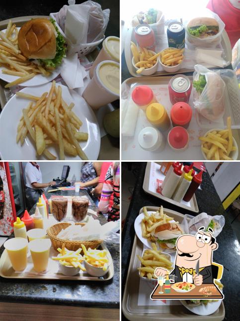 Comida em Mario's Burgers