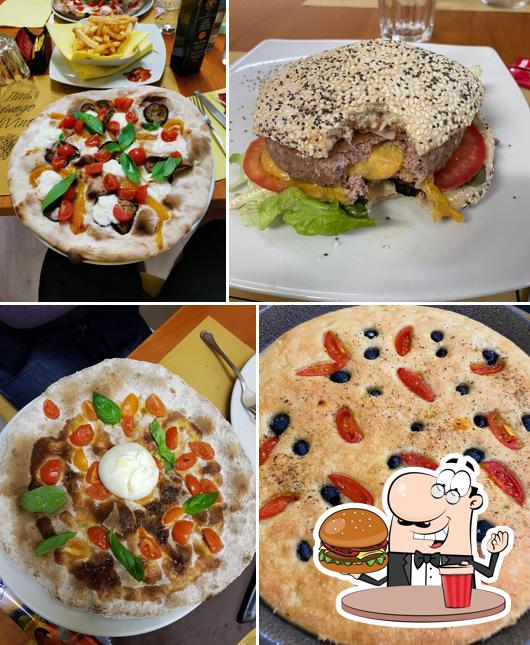 Hamburger à Pizzeria da Abi