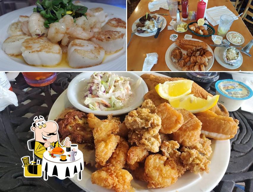 Еда в "Sara J's Seafood Restaurant"