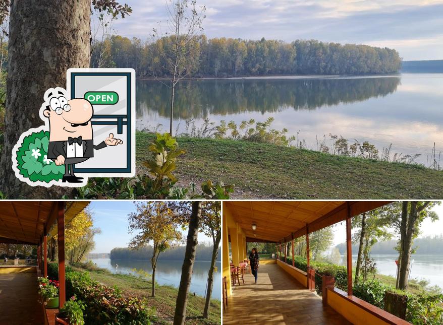 Puoi goderti l'aria fresca dal dehors di Chalet Fiume Po